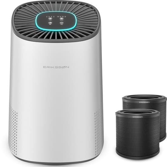 Erikssøn Luchtreiniger Air Purifier Elite (Wit)
