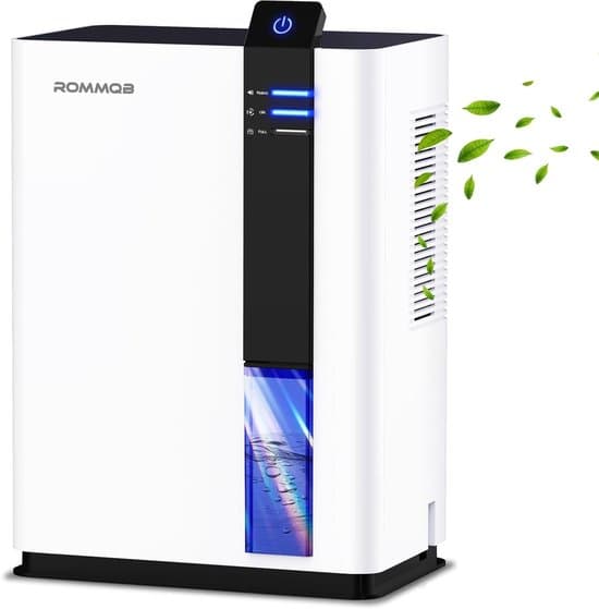SnelShoppen - Luchtontvochtiger 3000ml Compact Elektrisch Ontvochtiger