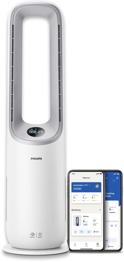 Philips 7000 Series Air Performer 2-in-1 luchtreiniger en Ventilator