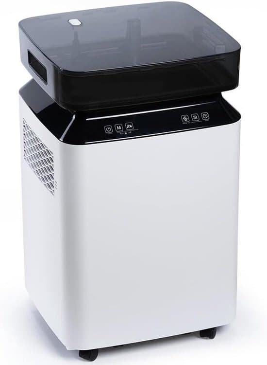 Luchtontvochtiger zonder merknaam (80 liter, zwart / wit)