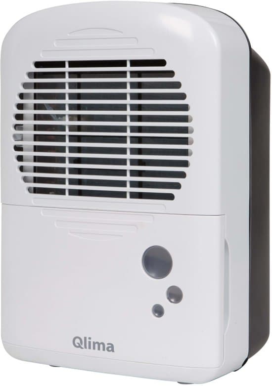 Qlima ontvochtiger D 110 wit/transparant