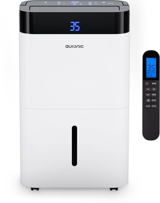 Auronic luchtontvochtiger en luchtreiniger (12 liter, 20 m², wit, uitvoering 3)