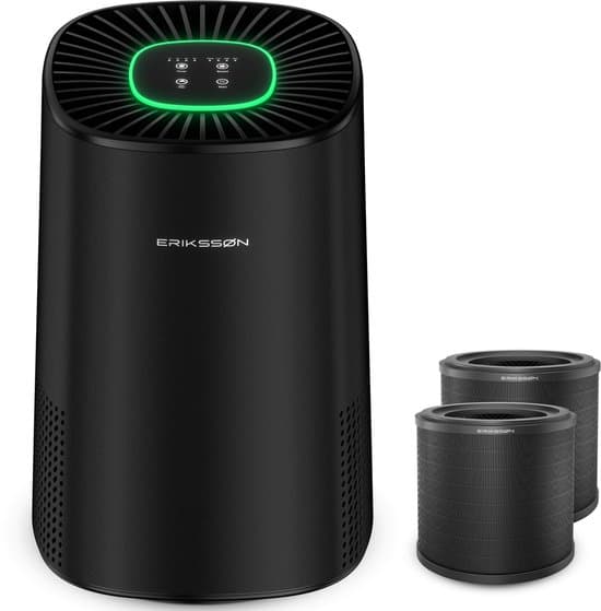 Erikssøn Luchtreiniger Air Purifier Elite (Zwart)