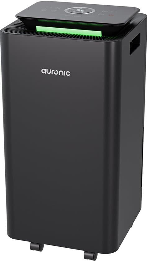 Auronic luchtontvochtiger en luchtreiniger (12 liter, 20 m², zwart, uitvoering 1)