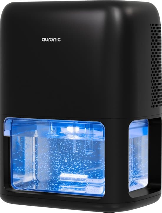 Auronic Luchtontvochtiger (Zwart) (Ontvochtigt 500ml 8L)
